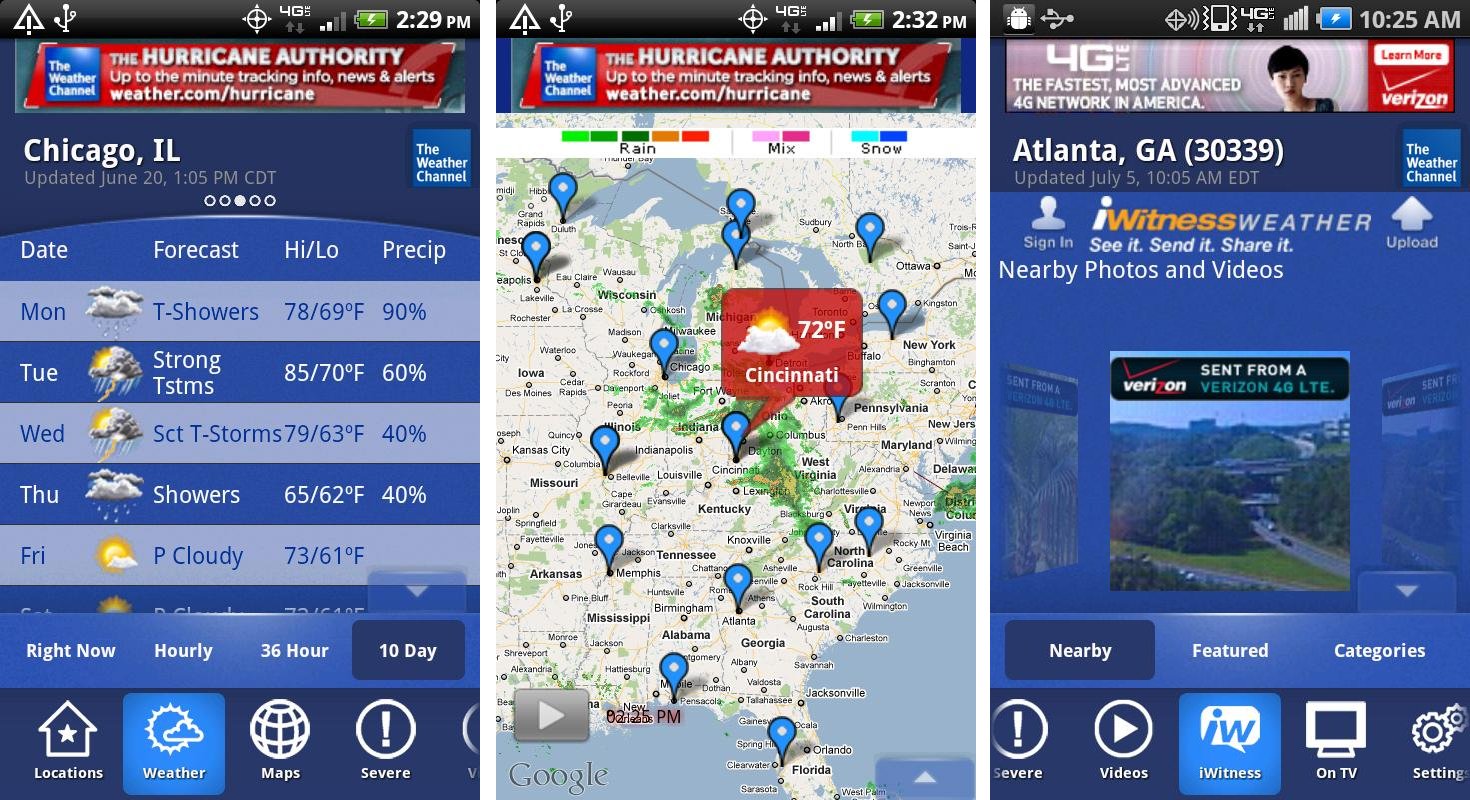 Weather Channel App For Blackberry Torch